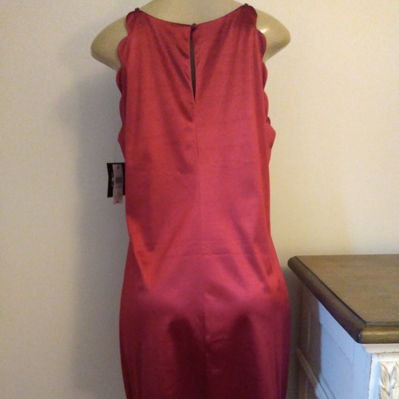 By & By cocktail mini dress in hoco solid knit satin in XL new with tags. - Picture 7 of 10